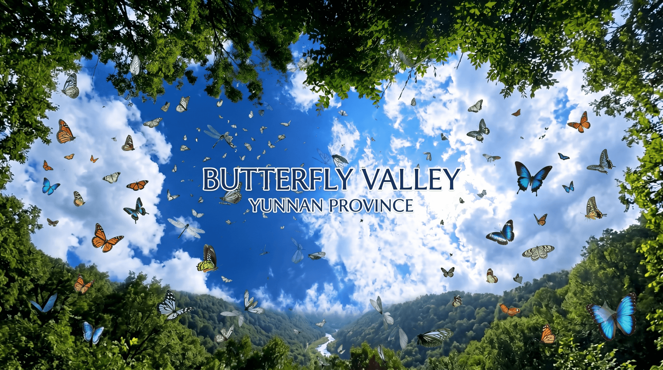 Butterfly Valley Yunnan Province