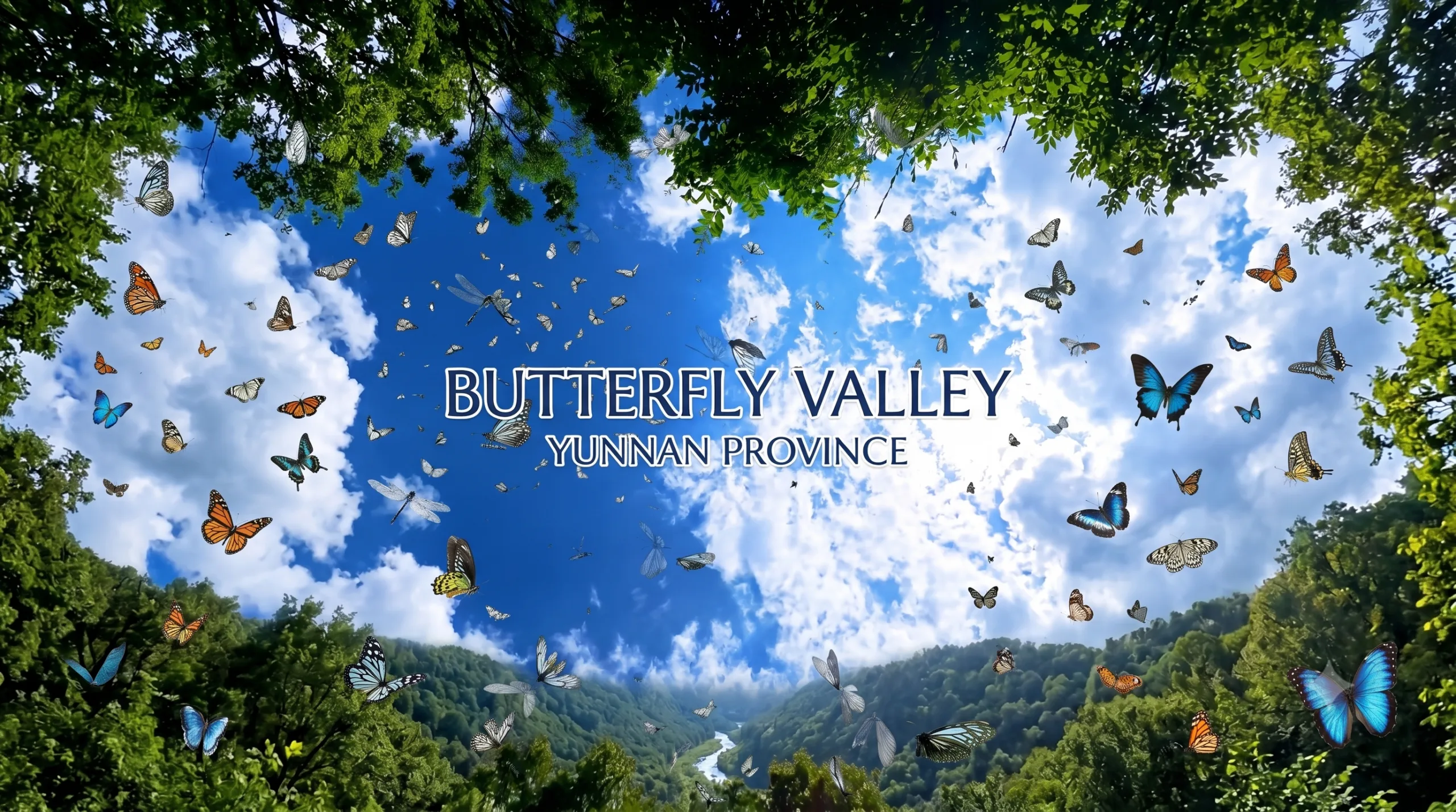Butterfly Valley Yunnan Province